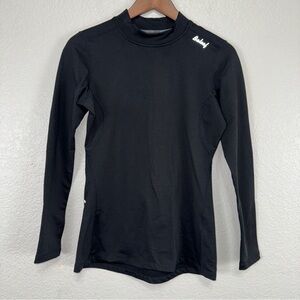 Baleaf Black Long Shirt Thick Turtle Neck Base Layer Warm Outdoors Workout #cc‎